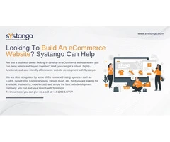 Looking To Build An eCommerce Website? Systango Can Help