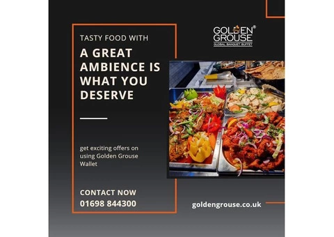 Tasty food with a great ambience - Golden Grouse Global Banquet Buffet