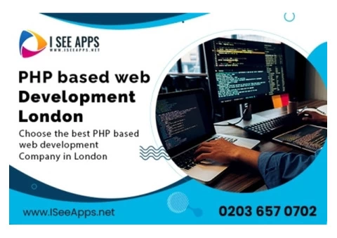 Choose the best PHP based web development Company in London