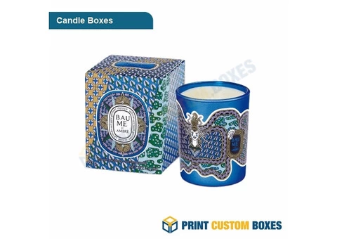Custom Candle Boxes - 3/4
