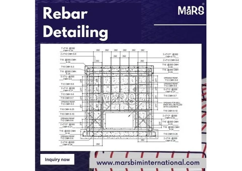 Get Best Rebar Detailing Services in USA