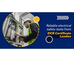 Reliable electrical safety tests from EICR Certificate London
