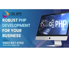 PHP based web development services for business website