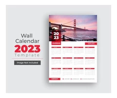 New Year Calendar Printing 2023 Wall Planner Printing