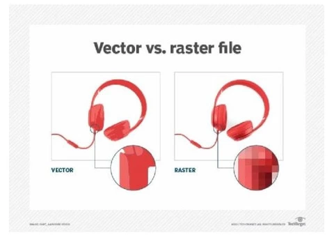 What is a vector in graphic design?