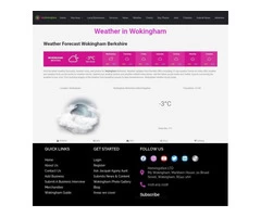 Wokingham, Berkshire, United Kingdom Daily Weather - My Wokingham