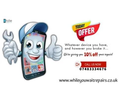 Get Up To 10% Discount On iPhone Screen Repair Service Today