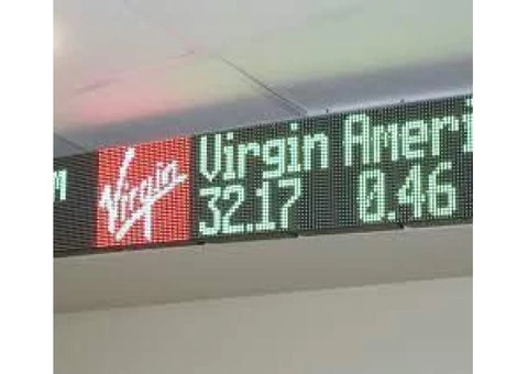 INDOOR TICKER TAPES