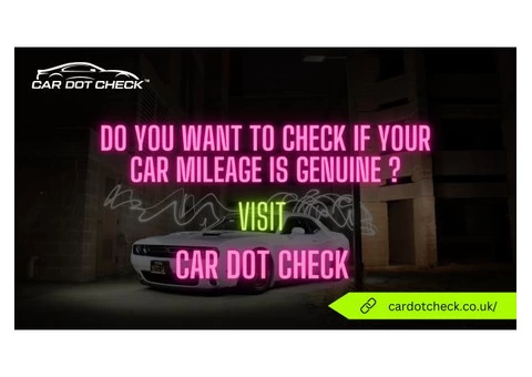 dvla mileage check