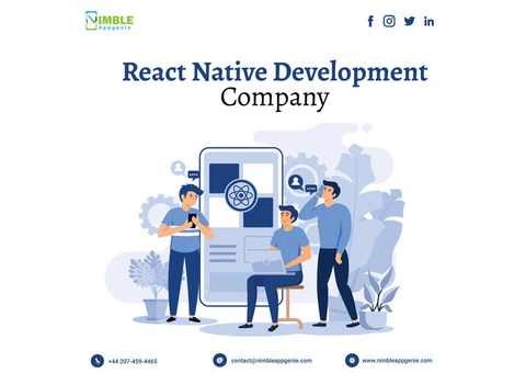 React App Development Company | Nimble AppGenie