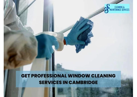 Get professional window cleaning services in Cambridge