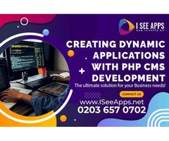 Create a dynamic application with PHP CMS Development