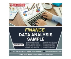 Data Analysis Sample Work – PhD Assistance