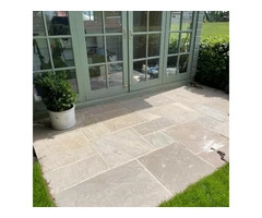Raj Green Indian Sandstone Paving Slabs – Patio Pack