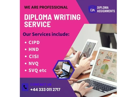 BEST DIPLOMA ASSIGNMENT SERVICE IN UK