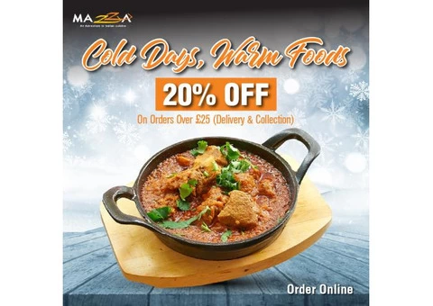 20% Discount On Orders Over £25 (Delivery & Collection)