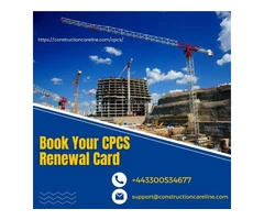 Book Your CPCS Renewal Card | CPCS Card