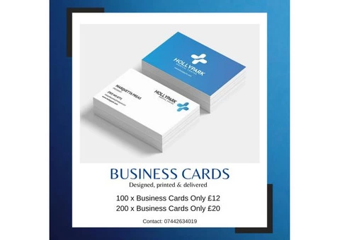 High Quality Business Cards on Sale