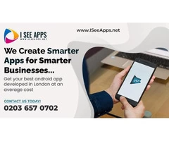 Find the average cost of android app development in London
