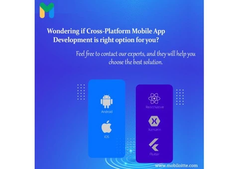 Mobiloitte - The #1 Choice for Cross-Platform Development 