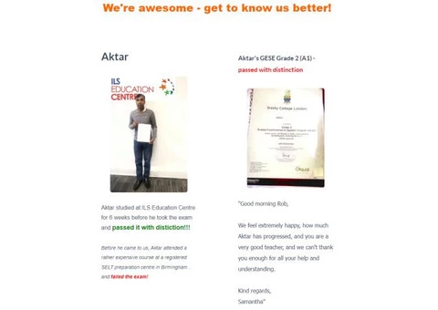 We solve all the English language problems! - 9/9