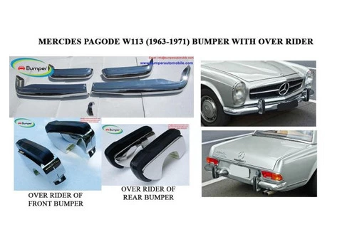 Mercedes Pagode W113 230SL 250SL 280SL (1963 -1971) bumpers