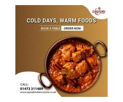 Zaynab Indian Cuisine | ipswich restaurant | indian restaurant