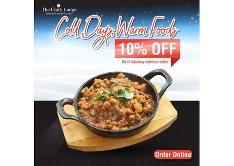 The Chilli Lodge |  10% Discount On all takeaway collection orders
