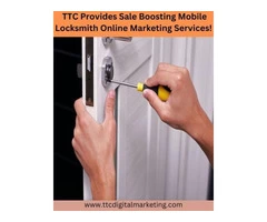 TTC Provides Sale Boosting Mobile Locksmith Online Marketing Services!
