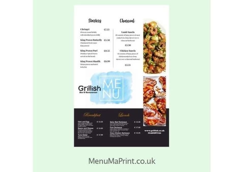 A6 Flyers & Leaflets | A6 Flyer Printing UK | MenuMa Print