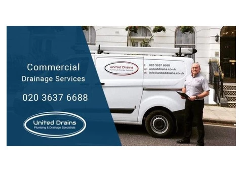Commercial Drainage Services | United Drains
