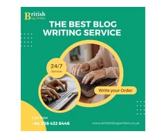 The Best Blog Writing Service in UK | British blog writer