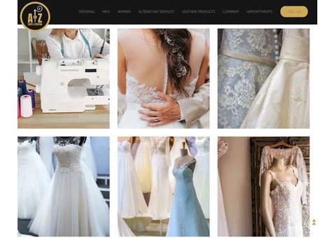 Wedding Dress Alterations | AZ Tailor & Alteration | united kingdom