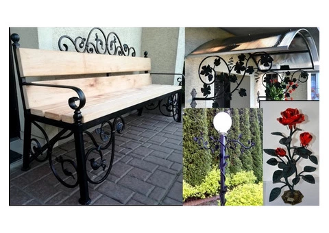 Artistic Blacksmithing, Railings, Gates, Fencing, Spans - 2/8