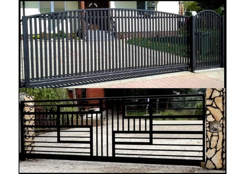 Artistic Blacksmithing, Railings, Gates, Fencing, Spans - 5/8