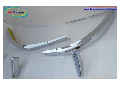 Mercedes 300SL Roadster bumpers (1957-1963) by stainless steel - 3/4