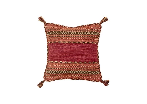 Kelim Cushion Covers by Oriental Weavers in Red Colour