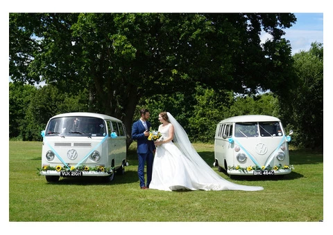 Classic VW Campervan Weddings From White Van Wedding Co. - 2/6