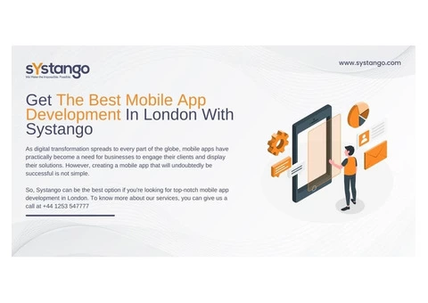Get The Best Mobile App Development In London With Systango