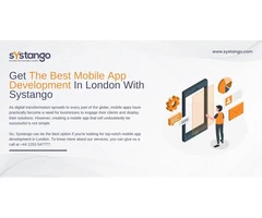 Get The Best Mobile App Development In London With Systango