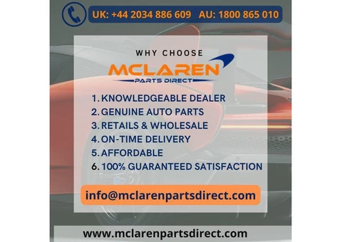 Best McLaren Parts Provider | Exotic Auto Parts UK