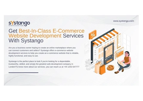 Get Best-In-Class E-Commerce Website Development Services With Systango