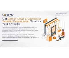 Get Best-In-Class E-Commerce Website Development Services With Systango
