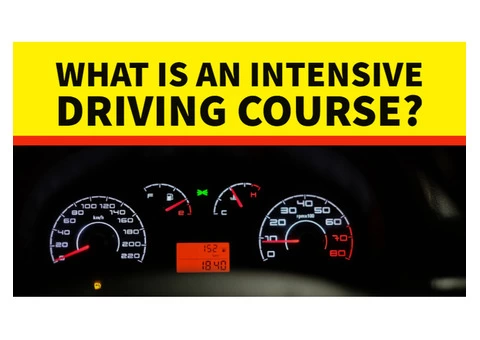 What to do to join an intensive driving course? - 4/4