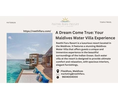 A Dream Come True: Your Maldives Water Villa Experience – Reethi Faru Resort