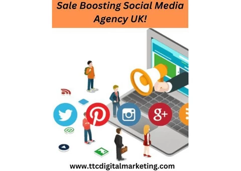 Sale Boosting Social Media Agency UK!