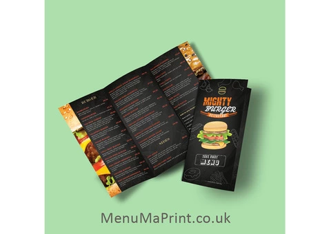 Takeaway Menu | Leaflet Printing Services | MenuMa Print - 9/10
