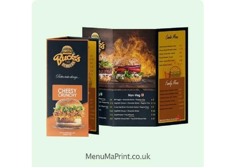 Takeaway Menu | Leaflet Printing Services | MenuMa Print - 10/10