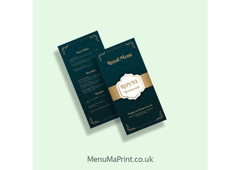 Best Restaurant Menu Printing Near Me | MenuMa Print - 4/13