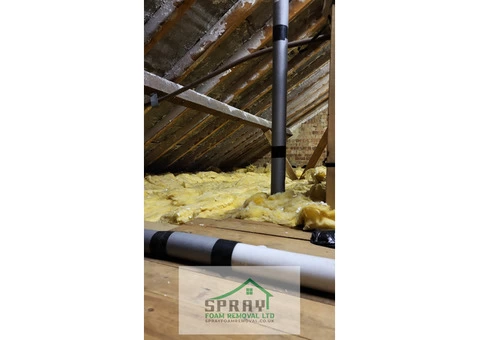 Specialized Service of Spray foam removal in Suffolk